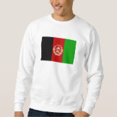 Sweatshirt Drapeau de l'Afghanistan patriotique (Devant)