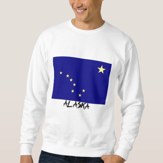 Sweatshirt Drapeau de l'Alaska (Devant)