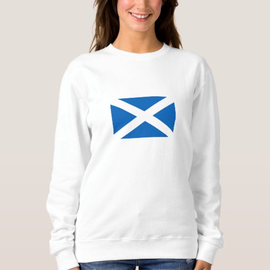 Sweatshirt Drapeau de l'Écosse (Devant)