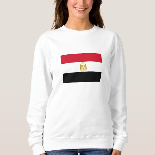 Sweatshirt Drapeau de l'Égypte (Devant)