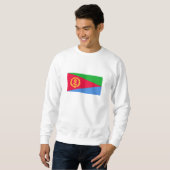 Sweatshirt Drapeau de l'Érythrée (Devant entier)
