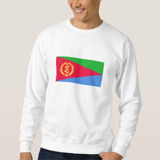 Sweatshirt Drapeau de l'Érythrée (Devant)