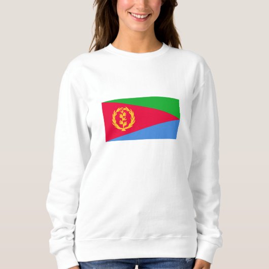 Sweatshirt Drapeau de l'Érythrée (Devant)