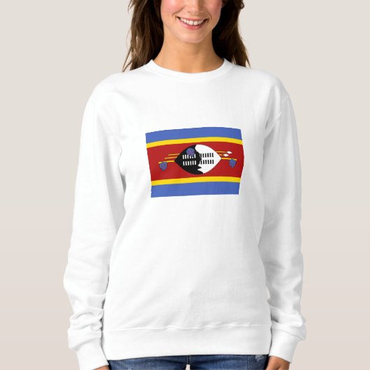 Sweatshirt Drapeau de l'Eswatini (Devant)