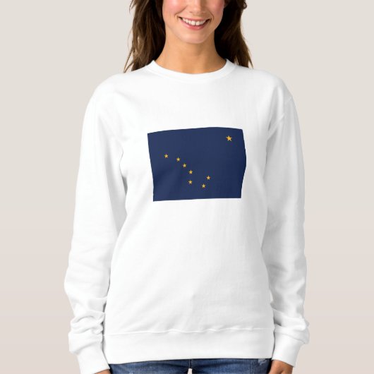 Sweatshirt Drapeau de l'État d'Alaska (Devant)