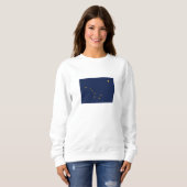 Sweatshirt Drapeau de l'État d'Alaska (Devant entier)