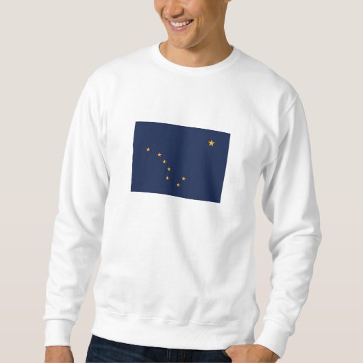 Sweatshirt Drapeau de l'État d'Alaska (Devant)