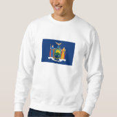 Sweatshirt Drapeau de l'État de New York (Devant)