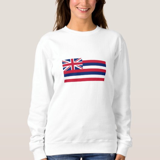 Sweatshirt Drapeau de l'État d'Hawaii (Devant)