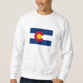 Sweatshirt Drapeau de l'État du Colorado (Devant)