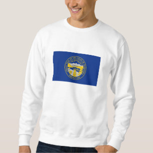 Sweatshirt Drapeau de l'État du Nebraska