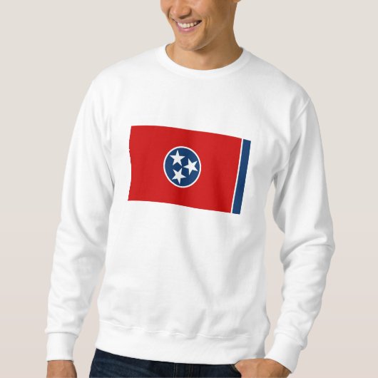 Sweatshirt Drapeau de l'État du Tennessee (Devant)