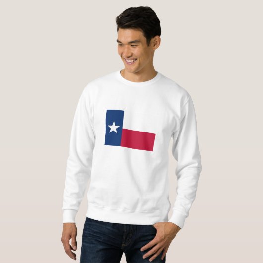 Sweatshirt Drapeau de l'État du Texas (Devant entier)