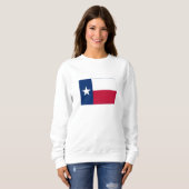Sweatshirt Drapeau de l'État du Texas (Devant entier)