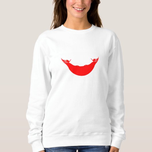 Sweatshirt Drapeau de l'île de Pâques (Devant)