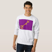 Sweatshirt Drapeau de l'île de Sessrumnir (Devant entier)