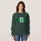 Sweatshirt Drapeau de l'île Norfolk (Devant entier)