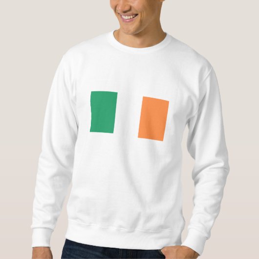 Sweatshirt Drapeau de l'Irlande (Devant)