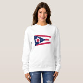 Sweatshirt Drapeau de l'Ohio (Devant entier)