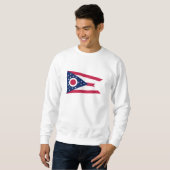 Sweatshirt Drapeau de l'Ohio (Devant entier)
