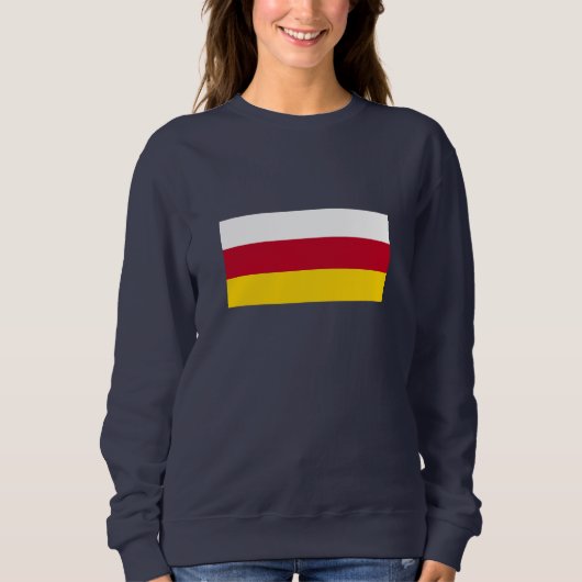 Sweatshirt Drapeau de l'Ossétie du Nord (Devant)