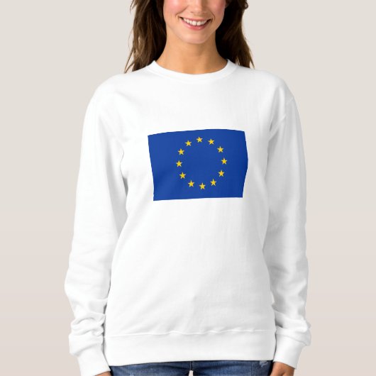 Sweatshirt Drapeau de l'Union européenne (Devant)
