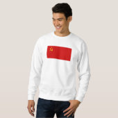 Sweatshirt drapeau de l'URSS (Devant entier)