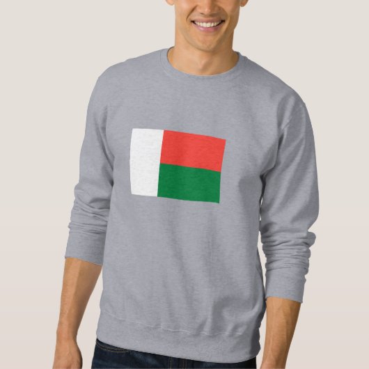 Sweatshirt Drapeau de Madagascar (Devant)