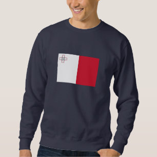 Sweatshirt Drapeau de Malte