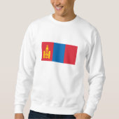 Sweatshirt Drapeau de Mongolie (Devant)