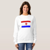 Sweatshirt Drapeau de Mordovie (Devant entier)