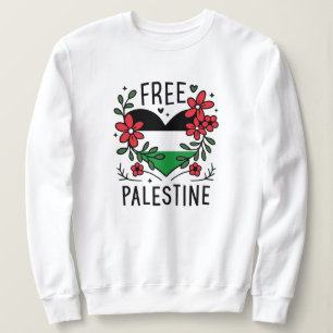 Sweatshirt Drapeau de palestine libre