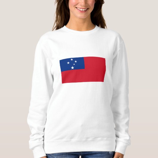 Sweatshirt Drapeau de Samoa (Devant)