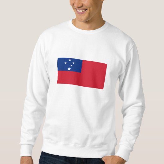 Sweatshirt Drapeau de Samoa (Devant)