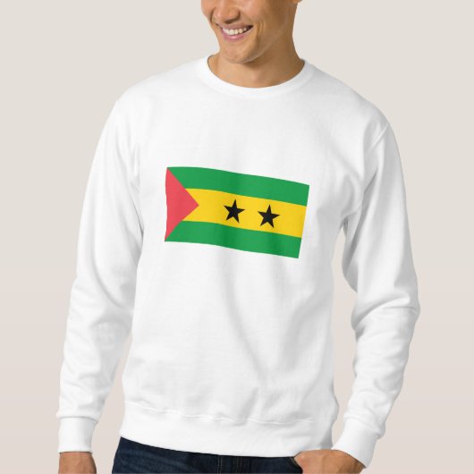 Sweatshirt Drapeau de Sao Tomé-et-Principe (Devant)