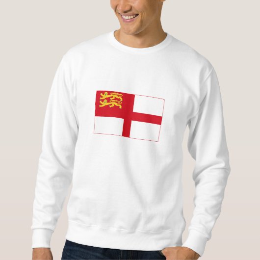Sweatshirt Drapeau de Sercq (Devant)