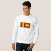 Sweatshirt Drapeau de Sri Lanka (Devant entier)