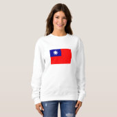 Sweatshirt Drapeau de Taïwan (Devant entier)