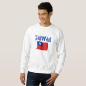 Sweatshirt Drapeau de Taïwan (Devant entier)