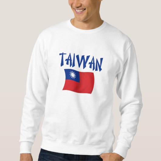 Sweatshirt Drapeau de Taïwan (Devant)