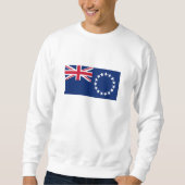 Sweatshirt Drapeau des Îles Cook (Devant)