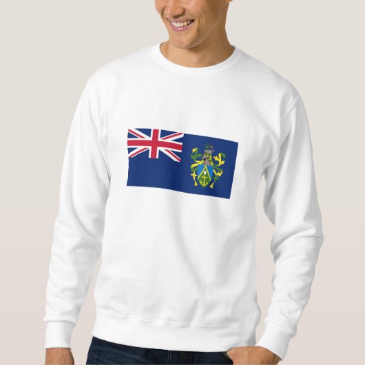 Sweatshirt Drapeau des îles Pitcairn (Devant)