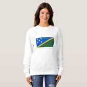 Sweatshirt Drapeau des Îles Salomon (Devant entier)