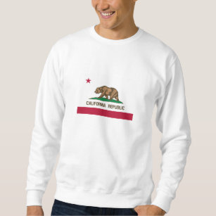 Sweatshirt Drapeau d'État de la République de Californie
