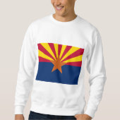 Sweatshirt Drapeau d'État de l'Arizona (Devant)