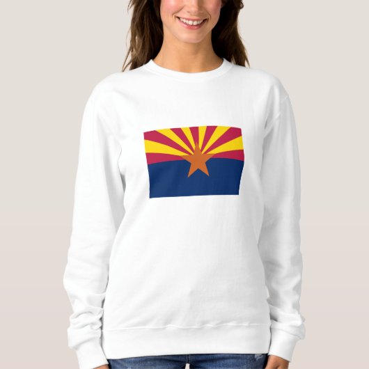 Sweatshirt Drapeau d'État de l'Arizona (Devant)