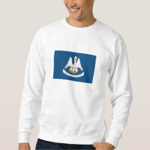 Sweatshirt Drapeau d'État de Louisiane