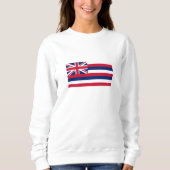 Sweatshirt Drapeau d'État d'Hawaii (Devant)