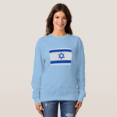 Sweatshirt Drapeau d'Israël (Devant entier)