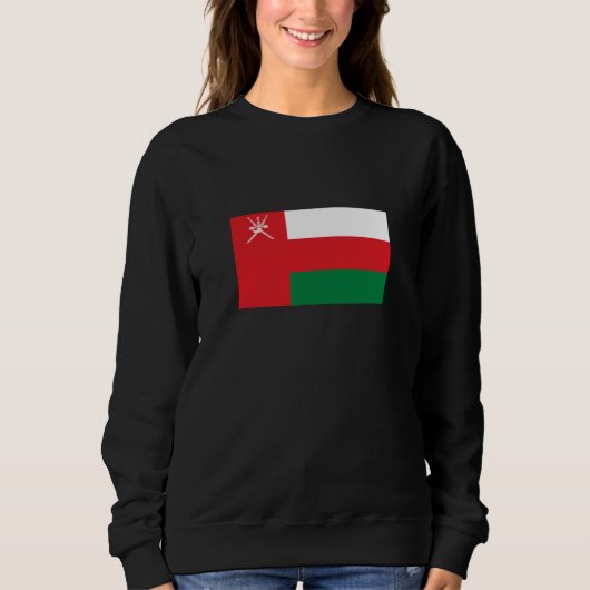 Sweatshirt Drapeau d'Oman (Devant)